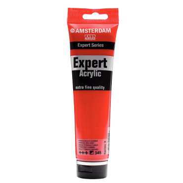 Amsterdam Expert acryl 150ml - 345 Pyrrolerood Donker (S3)