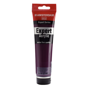 Amsterdam Expert acryl 150ml - 567 Permanentroodviolet (S3)