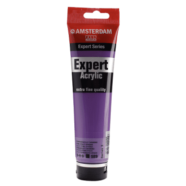 Amsterdam Expert acryl 150ml - 589 Permanentviolet Dekkend (S3)