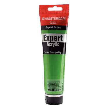 Amsterdam Expert acryl 150ml - 618 Permanentgroen Licht (S2)