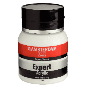 Amsterdam Expert acryl 400ml - 104 Zinkwit (S1)