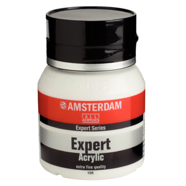 Amsterdam Expert acryl 400ml - 105 Titaanwit (S1)