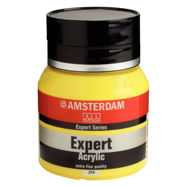 Amsterdam Expert acryl 400ml - 254 Permanent Citroengeel (S3)
