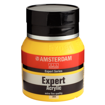 Amsterdam Expert acryl 400ml - 284 Permanentgeel Middel (S2)