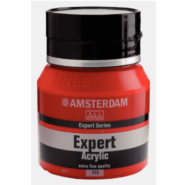 Amsterdam Expert acryl 400ml - 315 Pyrrolerood (S3)