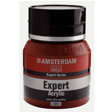 Amsterdam Expert acryl 400ml - 411 Sienna Gebrand (S2)