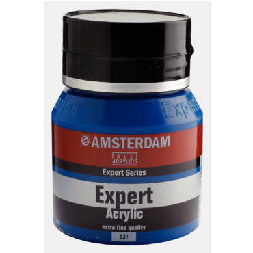 Amsterdam Expert acryl 400ml - 521 Indantreenblauw Phtalo (S2)