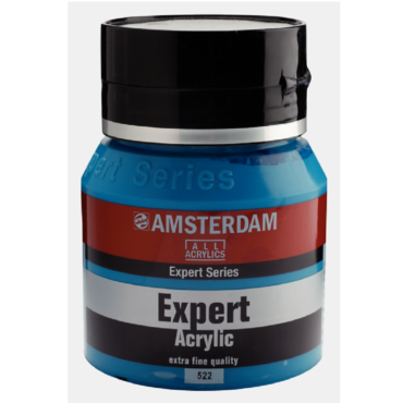 Amsterdam Expert acryl 400ml - 522 Turkooisblauw (S2)