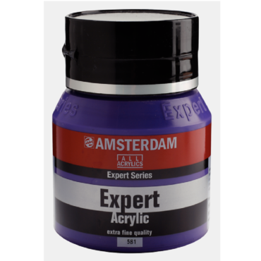 Amsterdam Expert acryl 400ml - 581 Permanentblauwviolet Dekkend (S3)