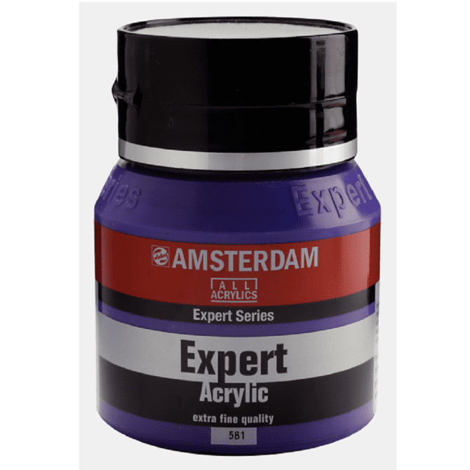 Amsterdam Expert acryl 400ml - 581 Permanentblauwviolet Dekkend (S3)