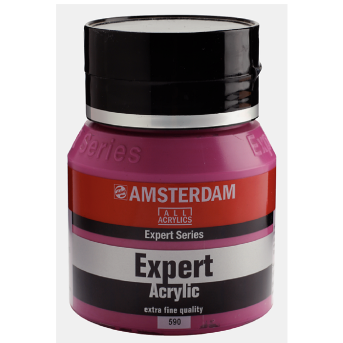 Amsterdam Expert acryl 400ml - 590 Permanentroodviolet Dekkend (S3)