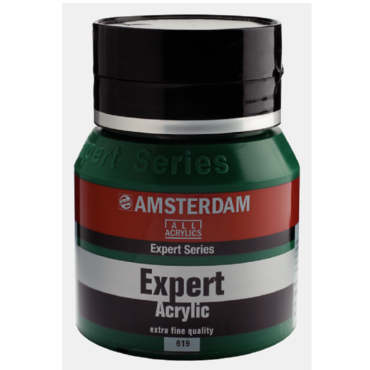 Amsterdam Expert acryl 400ml - 619 Permanentgroen Donker (S3)
