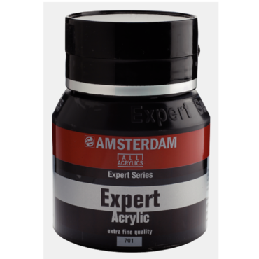 Amsterdam Expert acryl 400ml - 701 Ivoorzwart (S1)