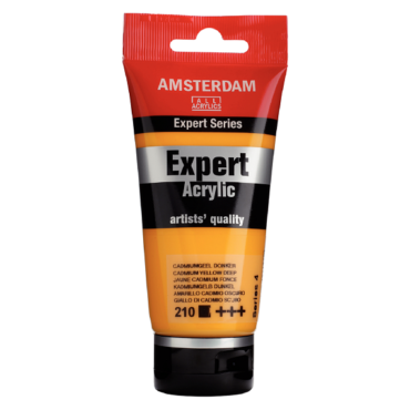 Amsterdam Expert acryl 75ml - 210 Cadmiumgeel Donker (S4)