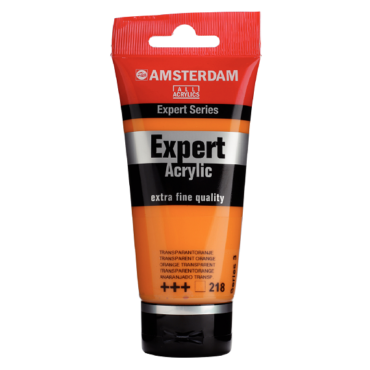 Amsterdam Expert acryl 75ml - 218 Transparantoranje (S3)