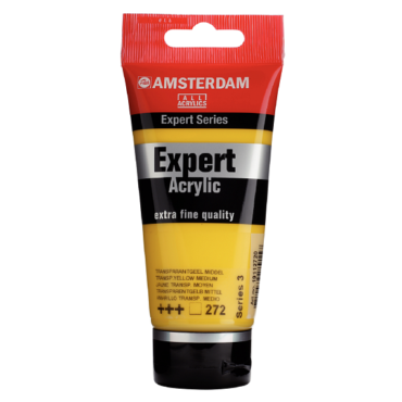 Amsterdam Expert acryl 75ml - 272 Transparantgeel Middel (S3)