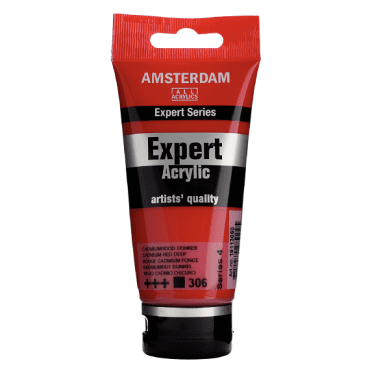 Amsterdam Expert acryl 75ml - 306 Cadmiumrood Donker (S4)