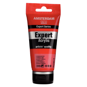 Amsterdam Expert acryl 75ml - 315 Pyrrolerood (S3)