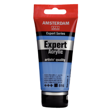 Amsterdam Expert acryl 75ml - 516 Kobaltblauw Licht Ultram. (S2)
