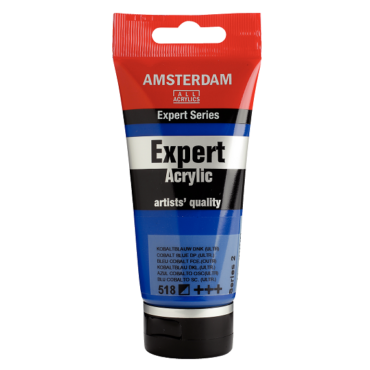 Amsterdam Expert acryl 75ml - 518 Kobaltblauw Donker Ultram. (S2)