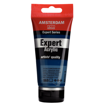 Amsterdam Expert acryl 75ml - 565 Phtaloturkooisblauw (S3)