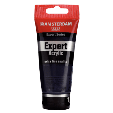 Amsterdam Expert acryl 75ml - 568 Permanentblauwviolet (S3)