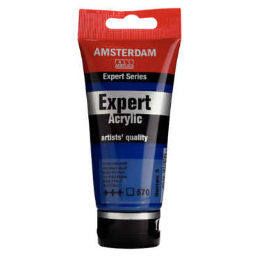 Amsterdam Expert acryl 75ml - 570 Phtaloblauw (S3)