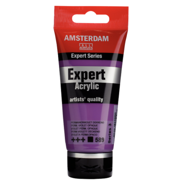 Amsterdam Expert acryl 75ml - 589 Permanentviolet Dekkend (S3)