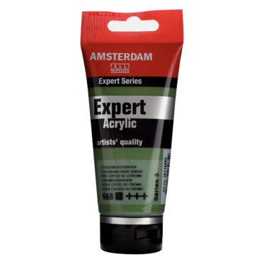 Amsterdam Expert acryl 75ml - 668 Chroomoxydgroen (S3)