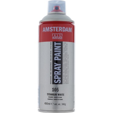 Amsterdam Spray Paint 400ml - 105 Titaanwit