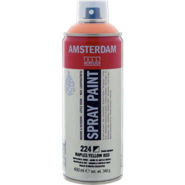 Amsterdam Spray Paint 400ml - 224 Napelsgeel Rood