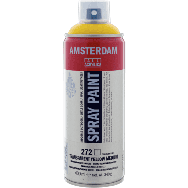 Amsterdam Spray Paint 400ml - 272 Transparantgeel Middel