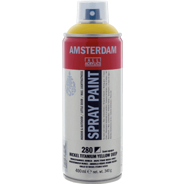 Amsterdam Spray Paint 400ml - 280 Nikkeltitaangeel Donker