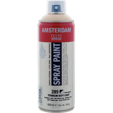 Amsterdam Spray Paint 400ml - 289 Titaanbuff Licht