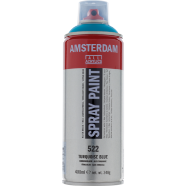 Amsterdam Spray Paint 400ml - 522 Turkooisblauw