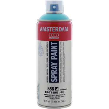 Amsterdam Spray Paint 400ml - 558 Koningsblauw Licht