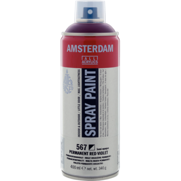Amsterdam Spray Paint 400ml - 567 Permanent Roodviolet