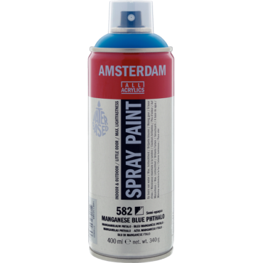 Amsterdam Spray Paint 400ml - 582 Mangaanblauw Phtalo