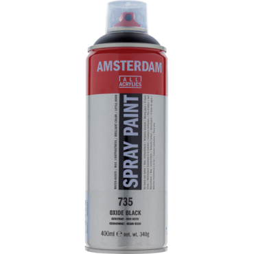 Amsterdam Spray Paint 400ml - 735 Oxydzwart