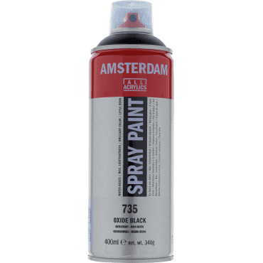 Amsterdam Spray Paint 400ml - 735 Oxydzwart