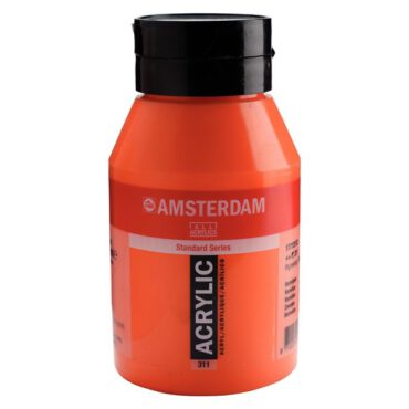 Amsterdam Standard pot 1000ml - 311 Vermiljoen