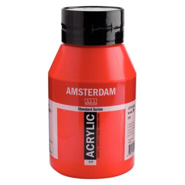 Amsterdam Standard pot 1000ml - 315 Pyrrolerood