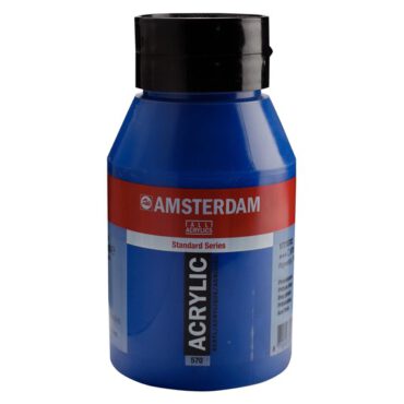 Amsterdam Standard pot 1000ml - 570 Phtaloblauw