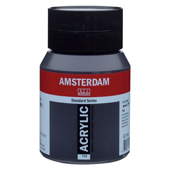 Amsterdam Standard pot 500ml - 708 Paynesgrijs