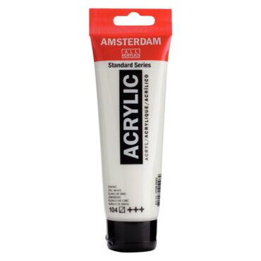 Amsterdam Standard tube 120ml - 104 Zinkwit