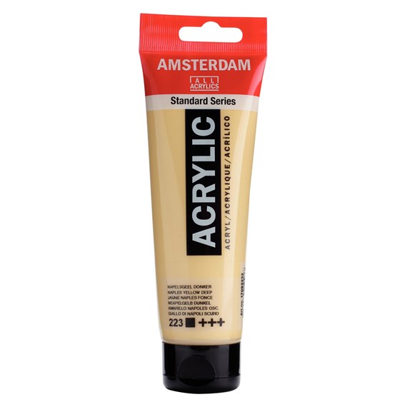 Amsterdam Standard tube 120ml - 223 Napelsgeel Donker