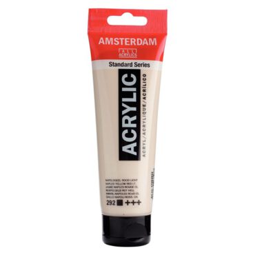 Amsterdam Standard tube 120ml - 292 Napelsgeel Rood Licht