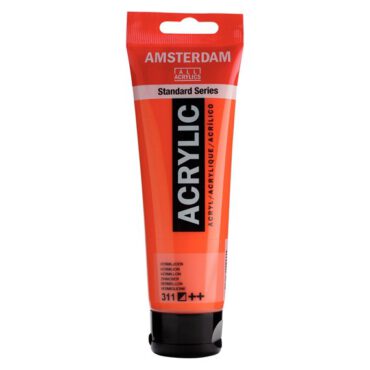 Amsterdam Standard tube 120ml - 311 Vermiljoen