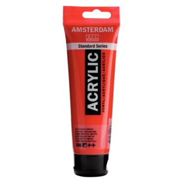 Amsterdam Standard tube 120ml - 396 Naftolrood Middel