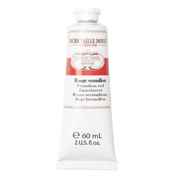 Charbonnel Etsinkt tube 60ml - no.868 Vermilion red